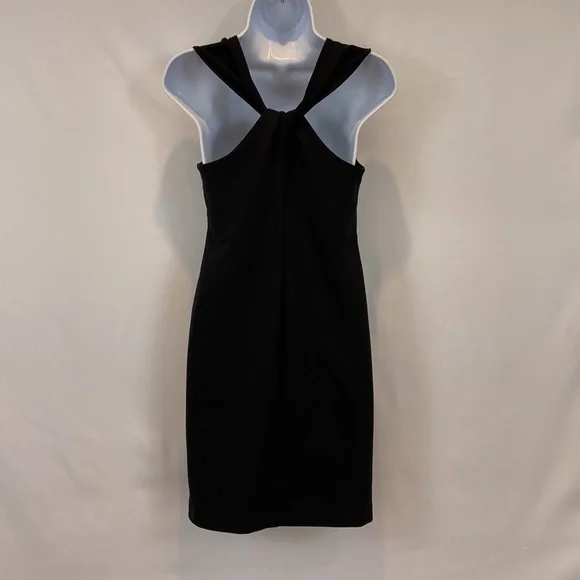 Banana Republic Bodycon sleeveless Little Black Dress in size SP PS Petite Small - Picture 6 of 11